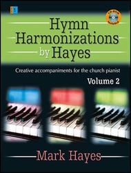 Hymn Harmonizations by Hayes, Vol. 2 piano sheet music cover Thumbnail